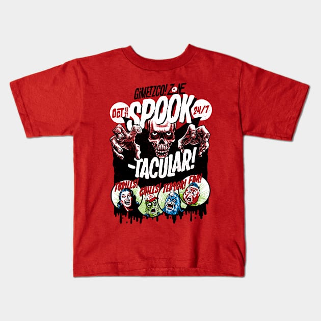 G’Zap Spooktacular Kids T-Shirt by GiMETZCO!